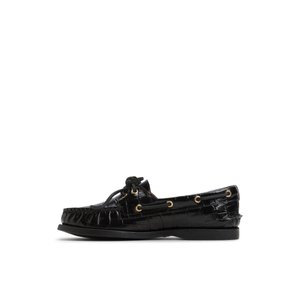 靴 SOPHNET. LEATHER BOAT SHOES BLACK/27.5cm SOPH LEATHER BOAT SHOES